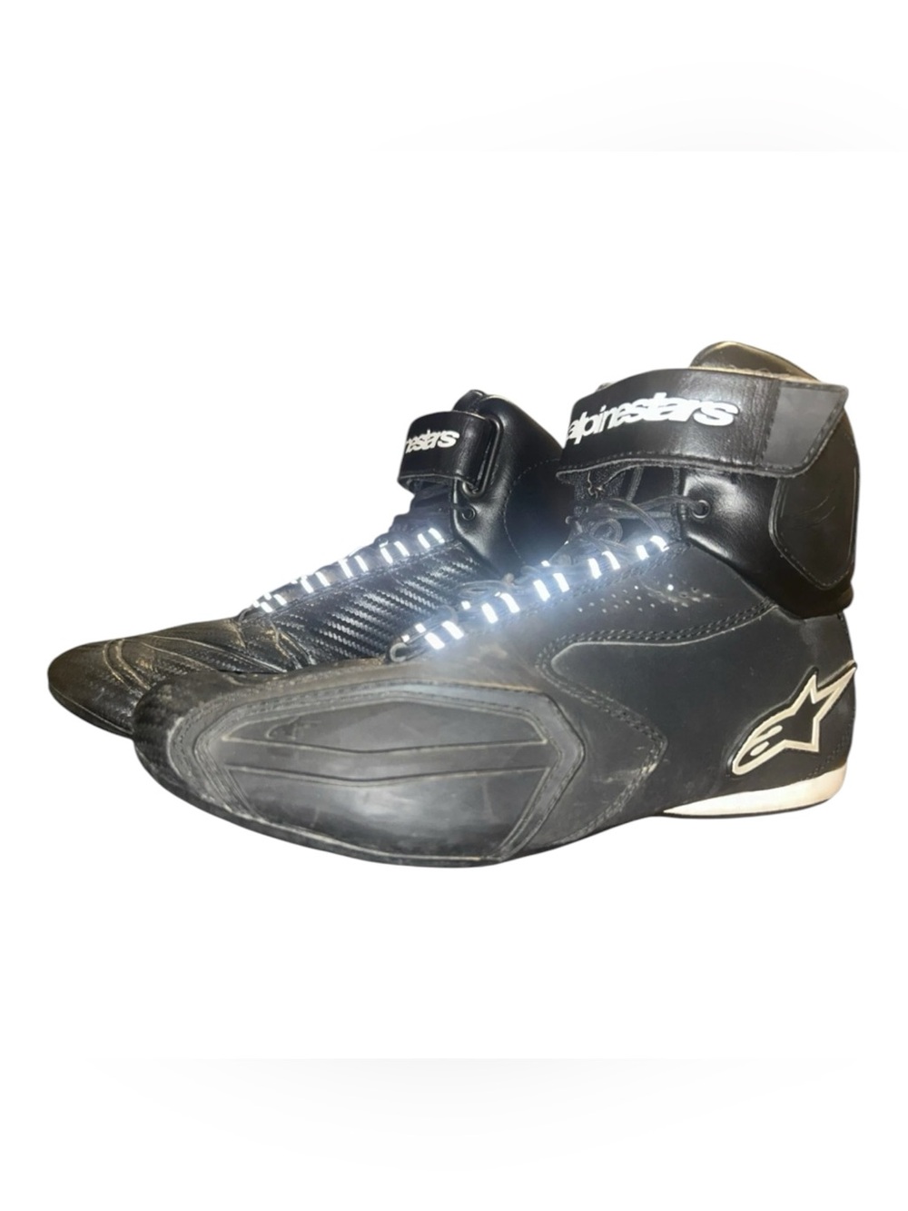 Alpinestars Stella Sektor Black Motorcycle Riding Boots Us Size 8 Euro Size 40